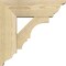 Ekena Millwork Balboa Traditional Rough Sawn Bracket w/ Offset Brace, Douglas Fir, 6"W x 16"D x 16"H BKT0604X16X16BOA01RDF - alternate 2